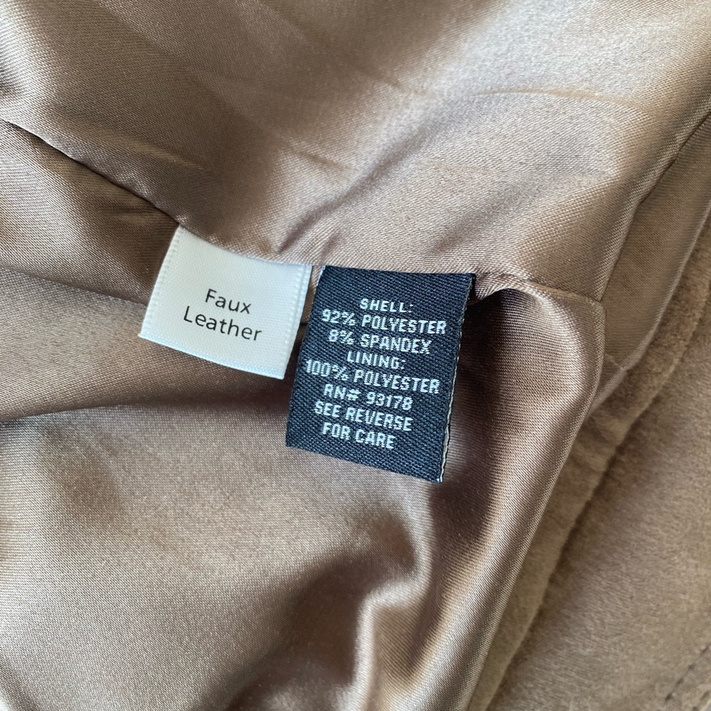 Suede cropped jacket - Picture 5 of 6